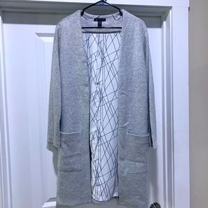Thick Grey Cardigan